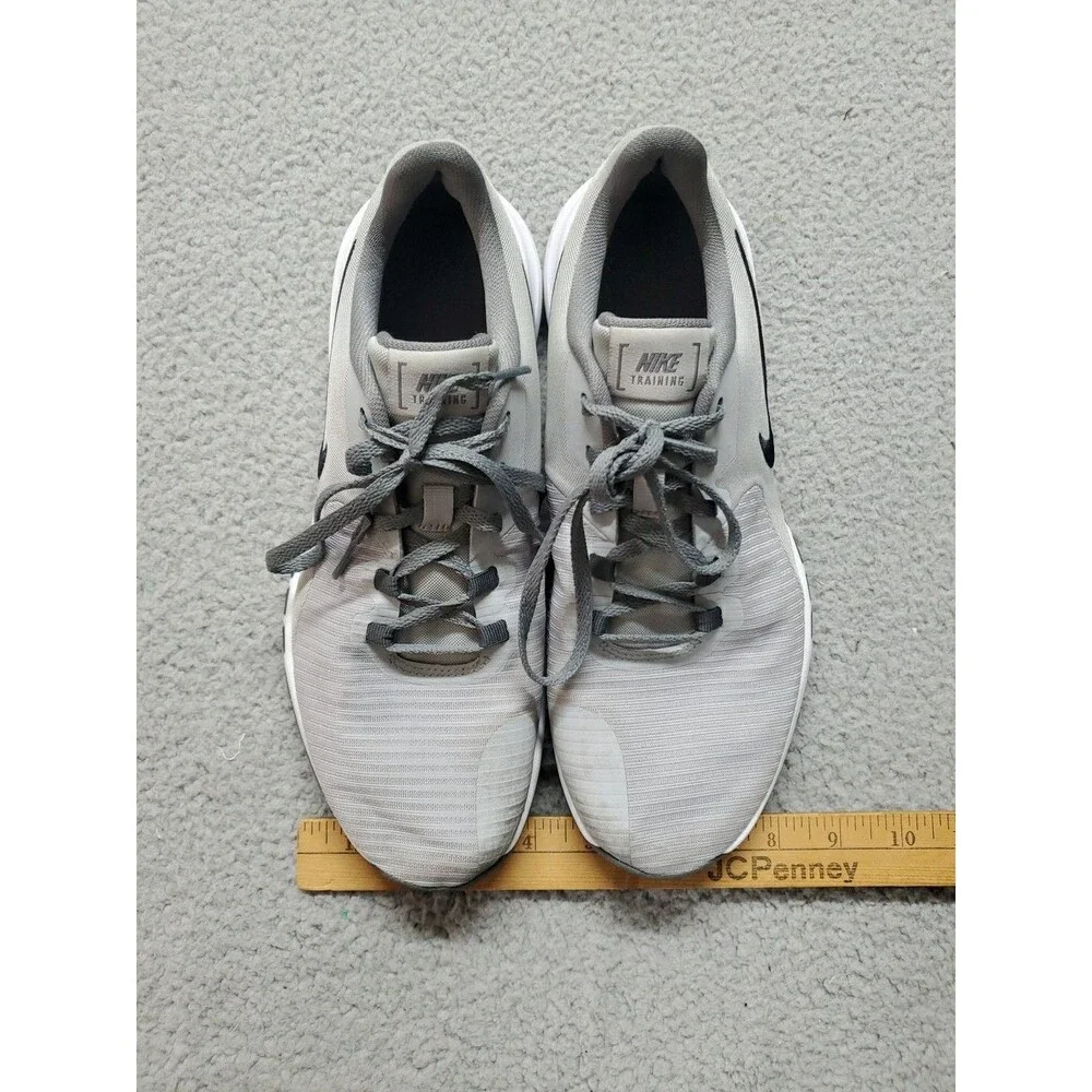 Nike Flex Control 4 White Running Shoes Sneakers Mens Size 9.5